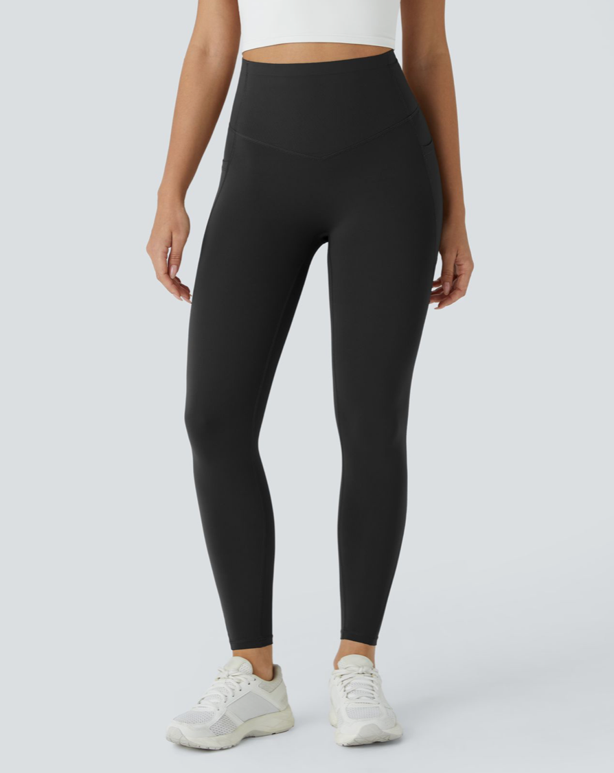 "SculptFit" Seamless Slip Leggings