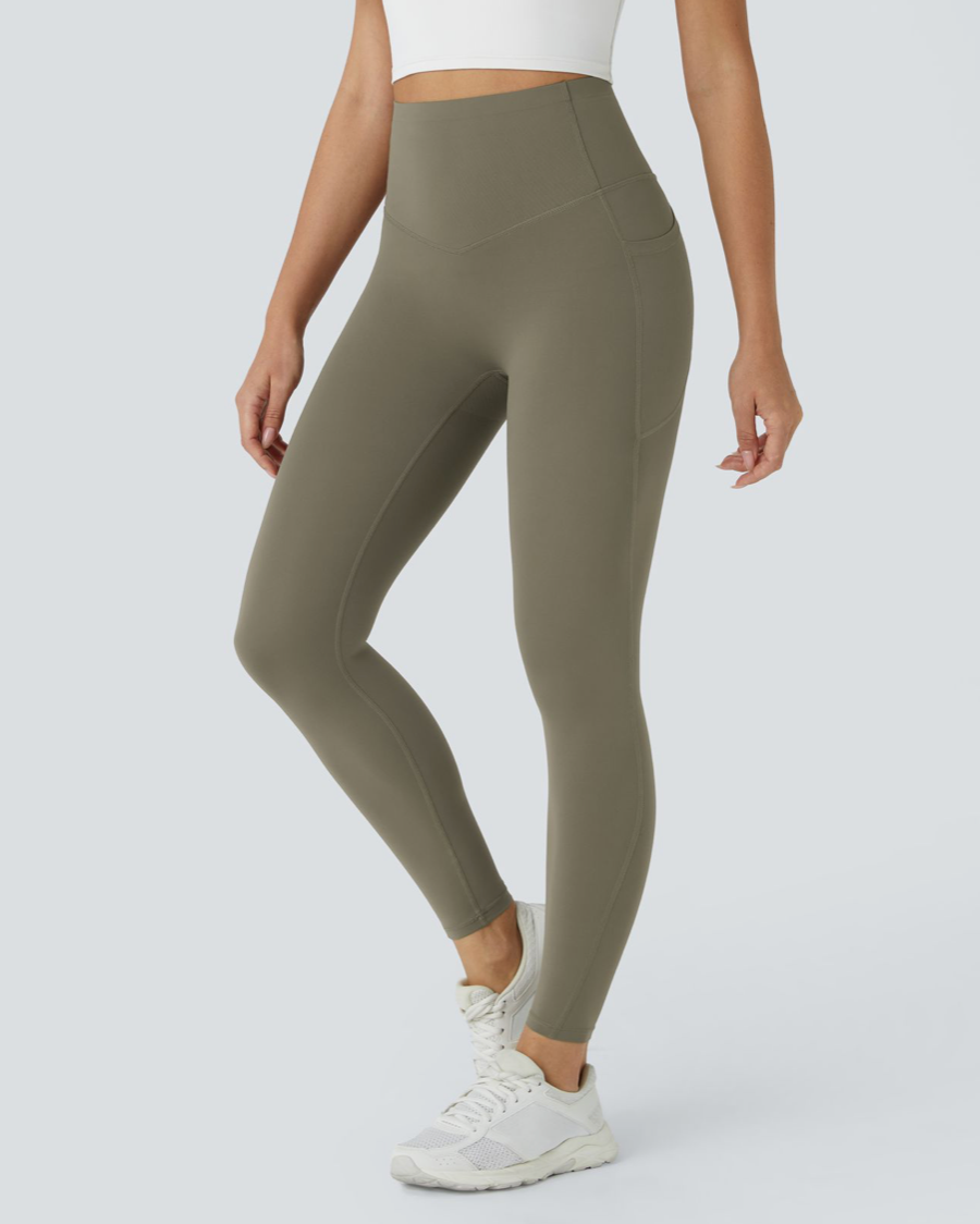 "SculptFit" Seamless Slip Leggings
