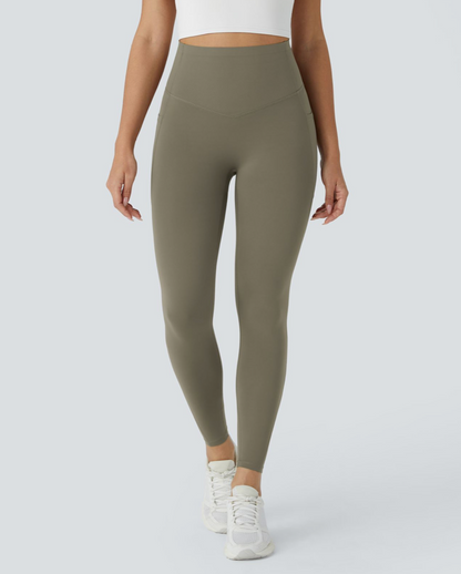 "SculptFit" Seamless Slip Leggings